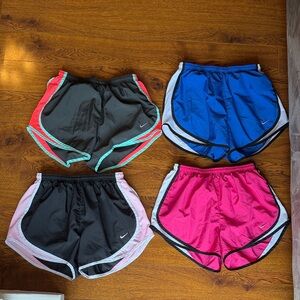 Nike Women's Athletic Shorts - Black, Blue, Pink, Red